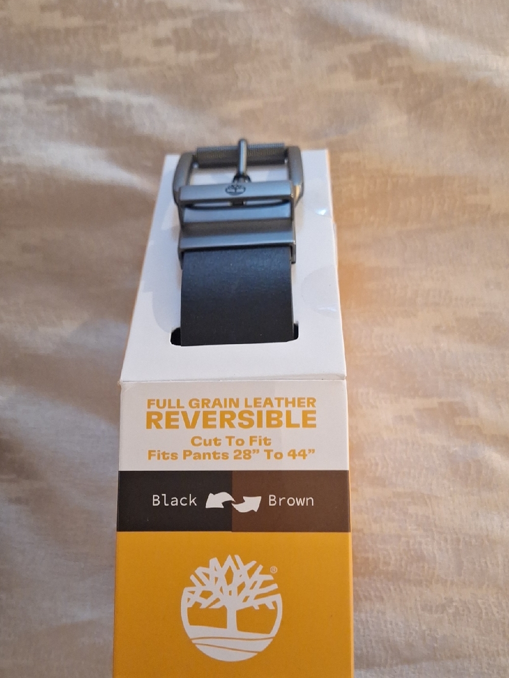 Timberland Reversible Leather Belt - Black & Brown